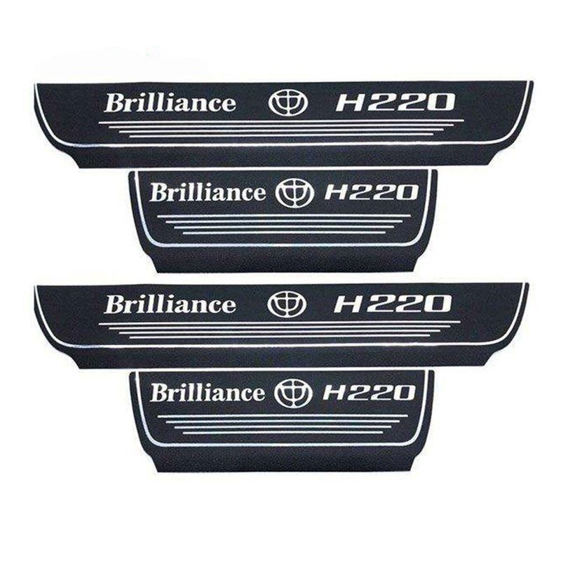 برچسب پارکابی خودرو کد bg220 مناسب برای برلیانس h220 مجموعه 4 عددی