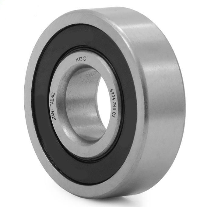 بلبرینگ دینام کی بی سی کد 6304 2rs c3 قطر داخلی 20 میلی متر