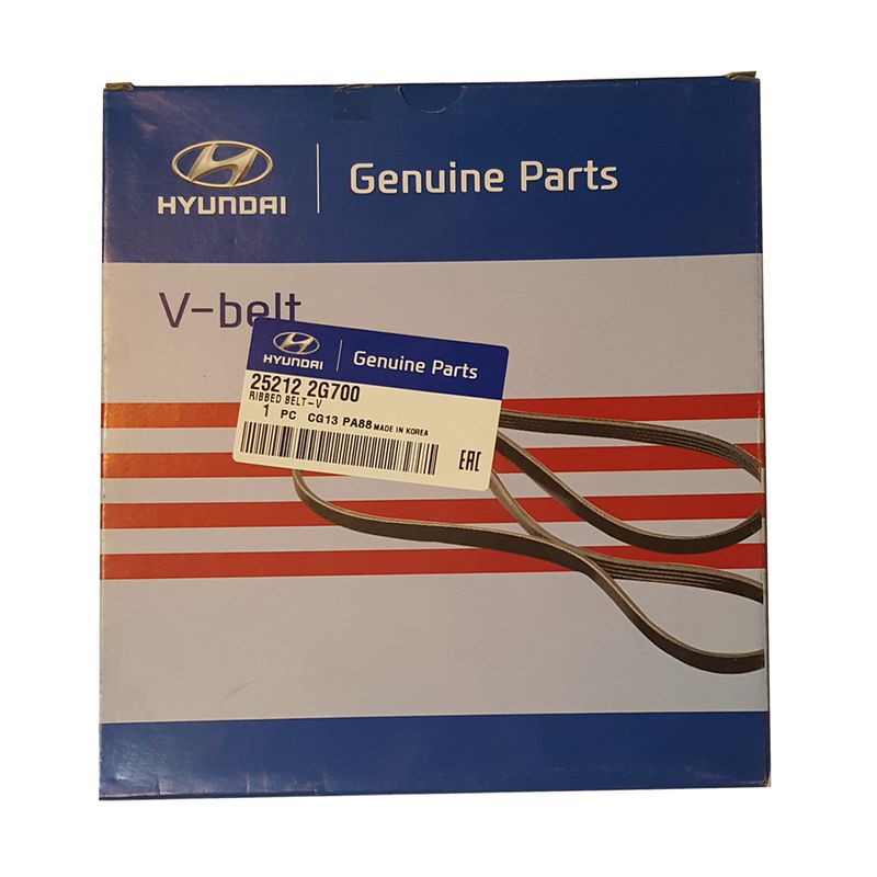 تسمه دینام هیوندای جنیون پارتز مدل 252122g700