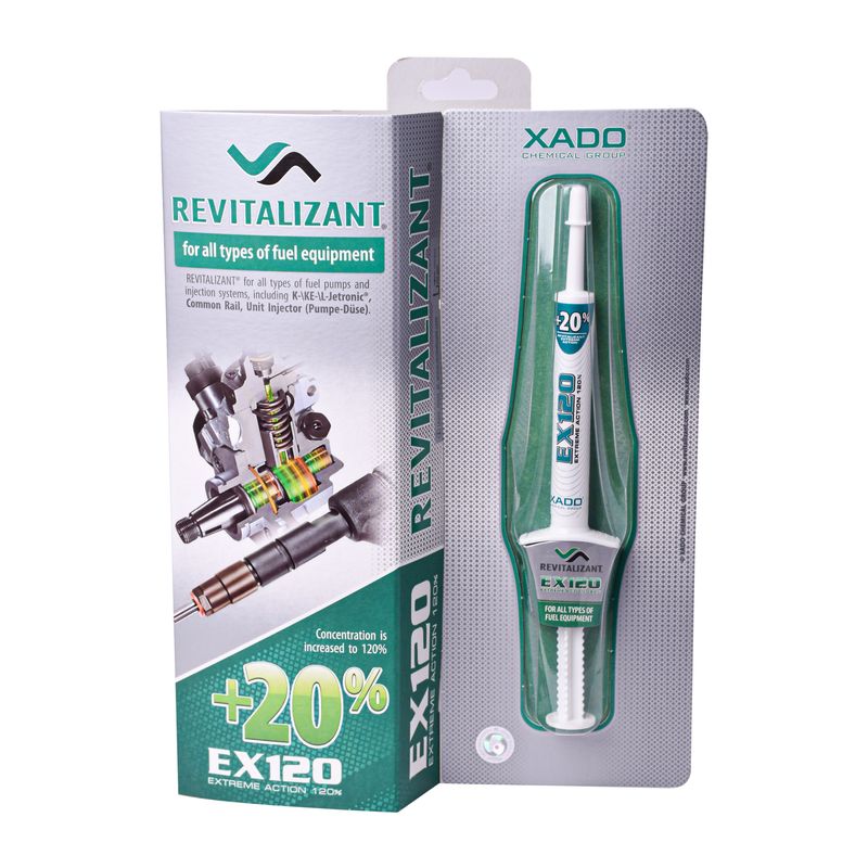 تمیز کننده انژکتور و احیاگر سیستم سوخت اکسادو مدل revilatizant حجم 8 میلی لیتر