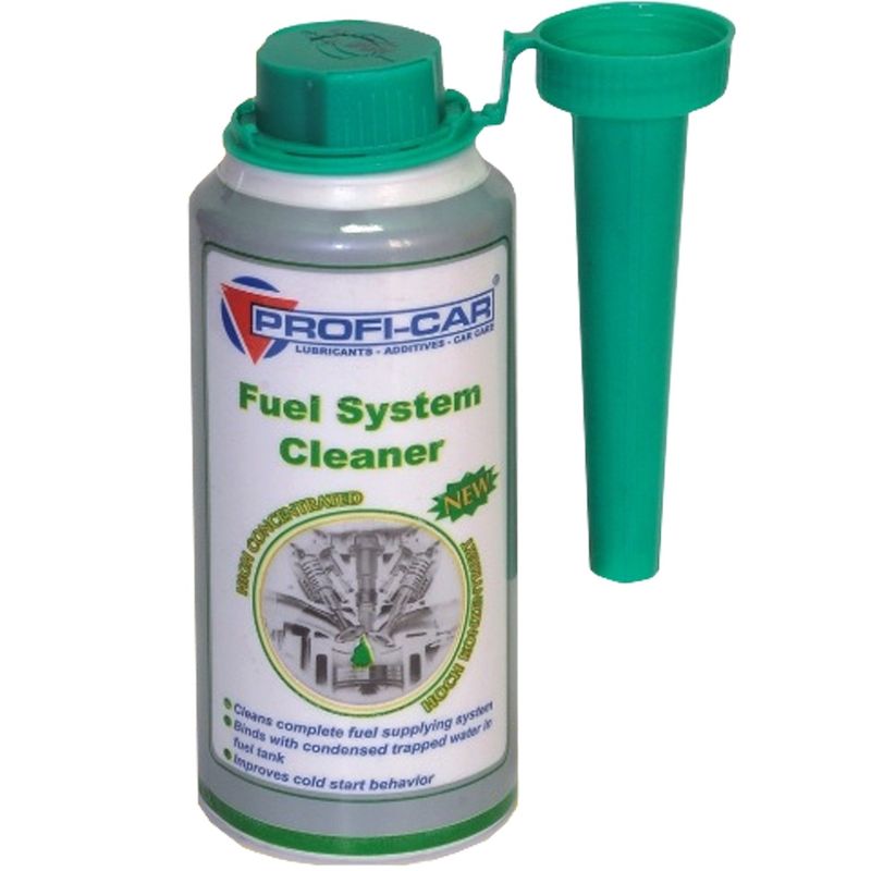 تمیز کننده سیستم سوخت بنزینی پروفی کار مدل fuel system cleaner حجم 250 میلی‌لیتر