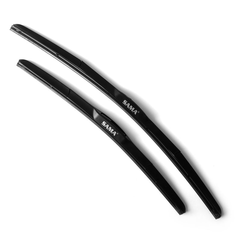 تیغه برف پاک کن ساما وایپر بلید مدل هیبرید مناسب برای لکسوس is300 بسته دو عددی