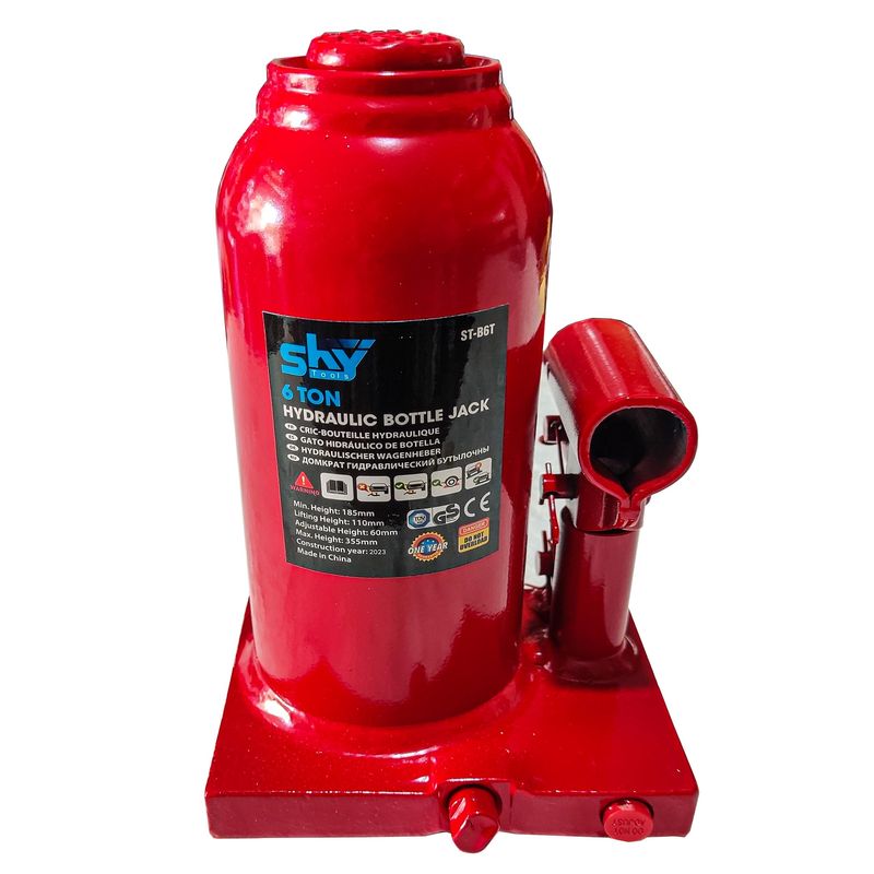 جک هیدرولیک خودرو اسکای مدل ژاپن کد st b6j ظرفیت 6 تن