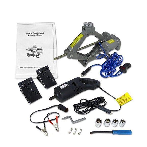 جک و بکس برقی خودرو مدل jfe 2001 01kit ظرفیت 2 تن