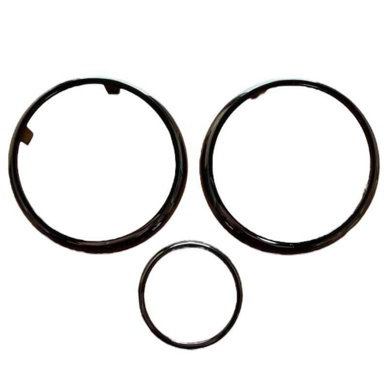 حلقه دور کیلومتر خودرو چیکال مدل پیانویی کد p 2033 مناسب برای پژو 207 بسته 3 عددی