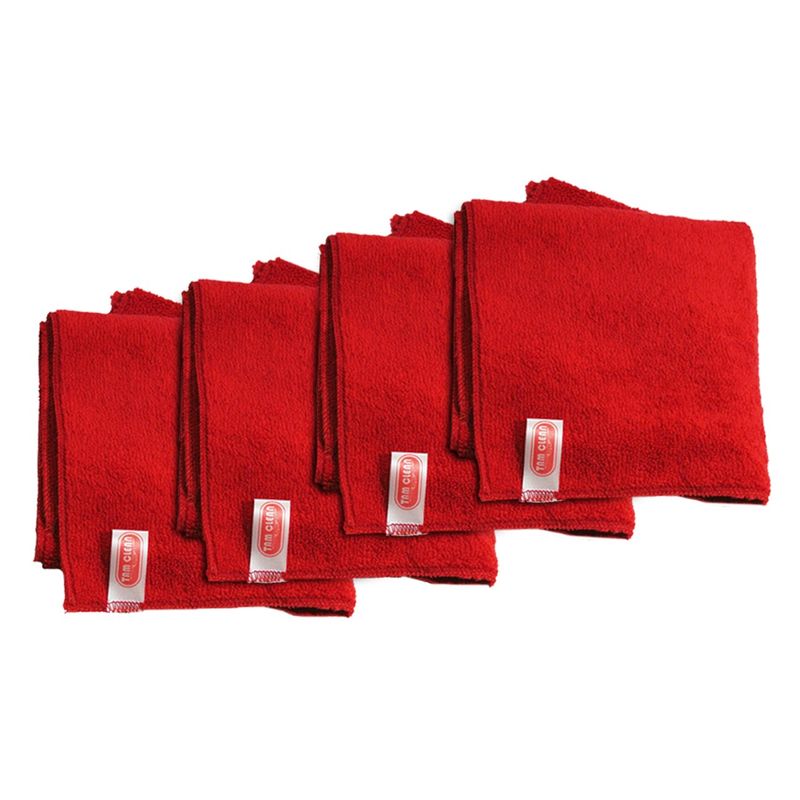 حوله مایکروفایبر ضدخش تام کلین مدل tc mfs300rx4 بسته 4 عددی
