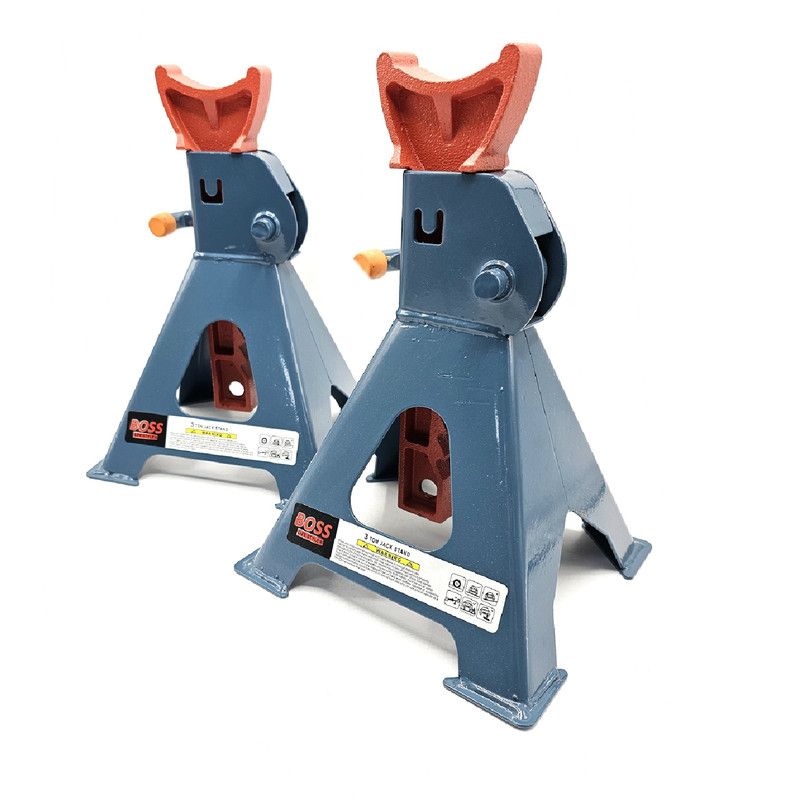 خرک خودرو باس مدل jack stand 3ton ظرفیت 3 تن مجموعه 2 عددی