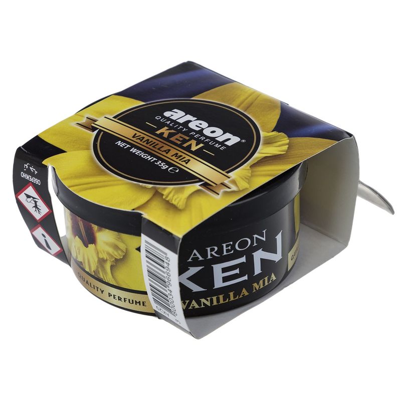 خوشبو کننده خودرو آرئون مدل ken با رایحه vanilla mia