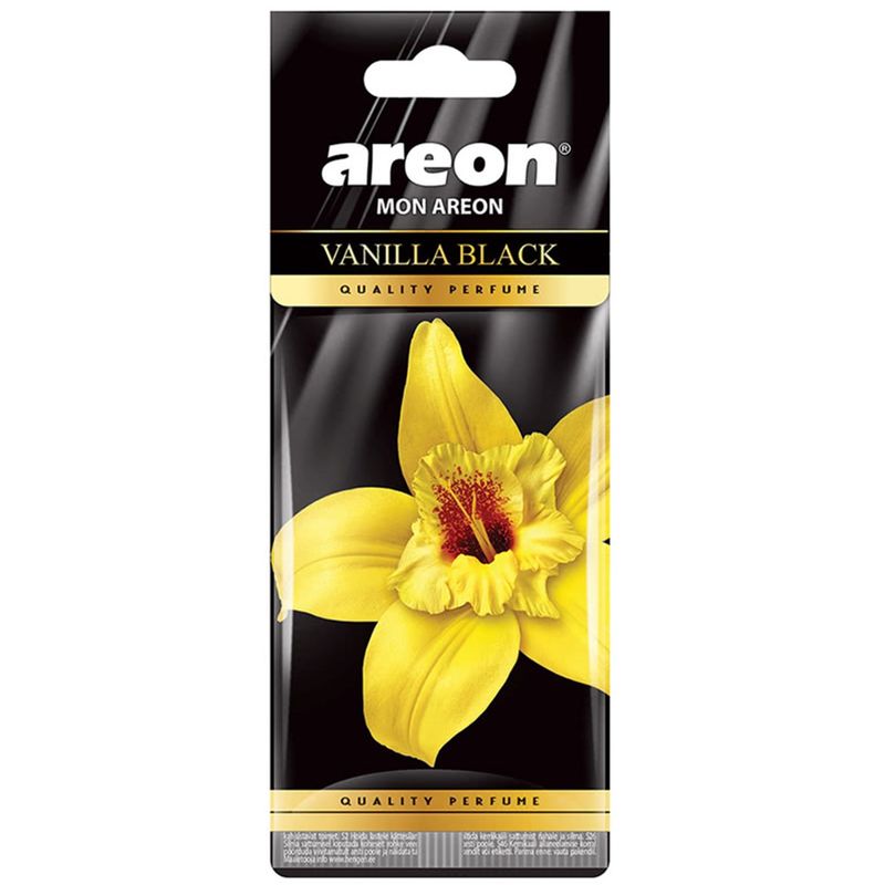 خوشبو کننده خودرو آرئون مدل mon vanilla black