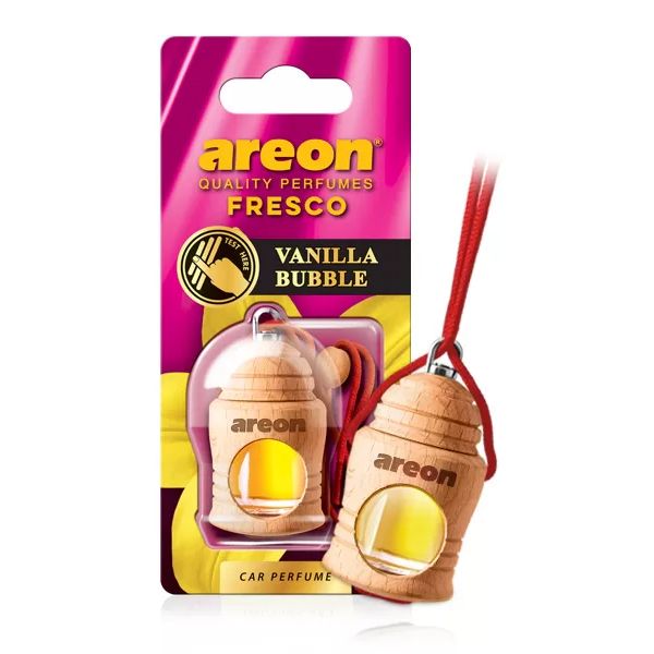 خوشبو کننده خودرو آرئون مدل فرسکو با رایحه vanilla bubble
