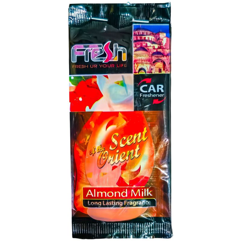 خوشبو کننده خودرو مدل کارتی کد almond milk