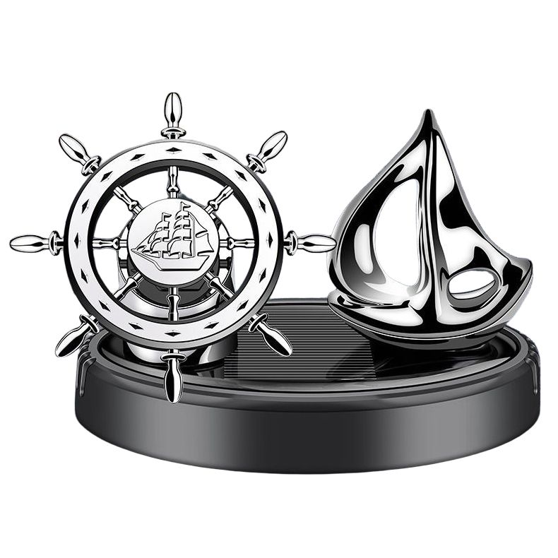 خوشبو کننده خورشیدی خودرو مدل کشتی کد k889 black