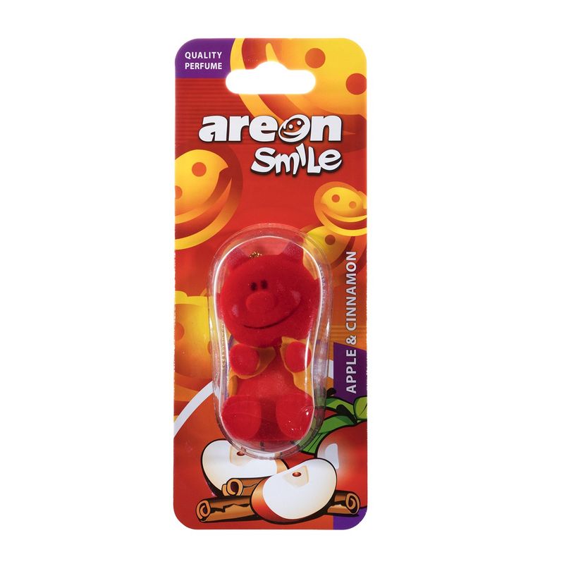 خوشبو کننده ماشین آرئون مدل smile apple cinnamon