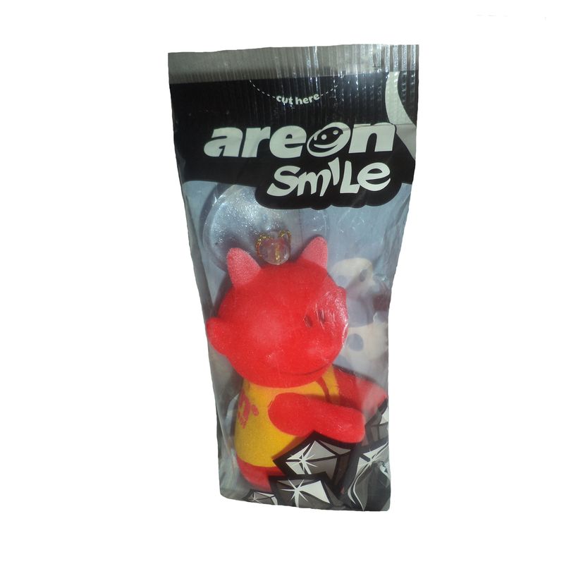 خوشبوکننده خودرو آرئون مدل smile black crystal