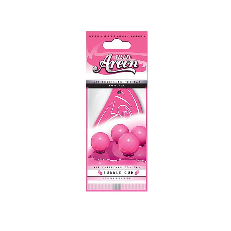 خوشبوکننده خودرو آرئون مدل مون با رایحه bubble gum