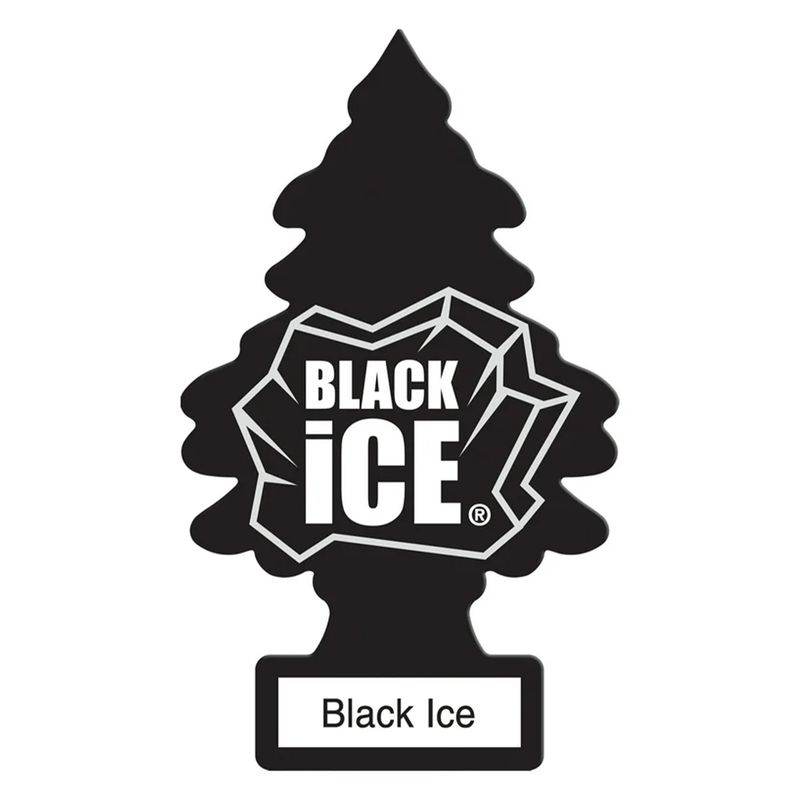 خوشبوکننده خودرو لیتل تریس مدل trees رایحه black ice