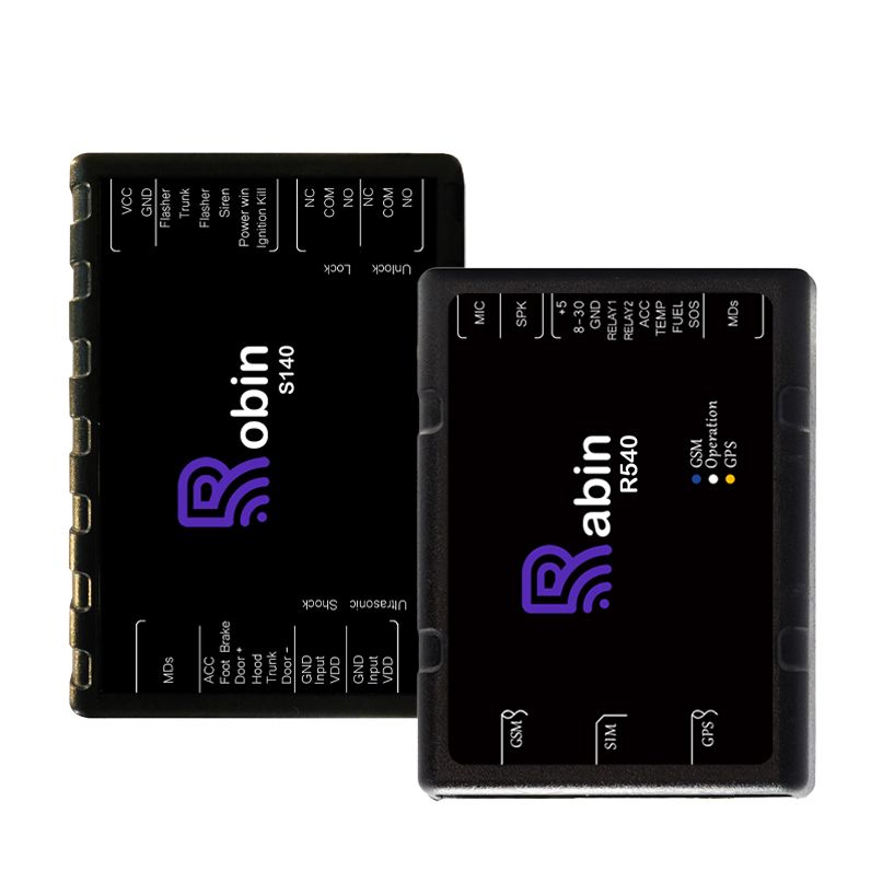 دزدگیر خودرو رابین مدل r540 s