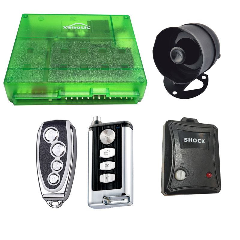 دزدگیر خودرو زنوتیک مدل پی ال سی کد w76 w22