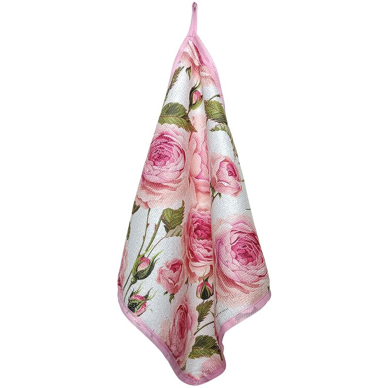 دستمال نظافت خودرو بی تی مدل رز لوکس کد 30x30 بسته 5 عددی