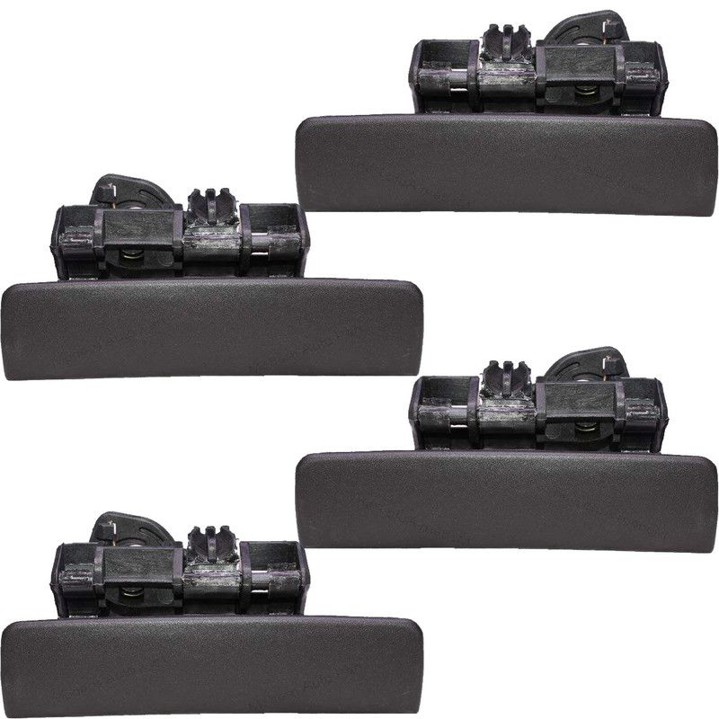 دستگیره درب باز کن بیرونی خودرو قطعه سازان کبیر مدل das 405 30417 مناسب برای پژو 405مجموعه 4 عددی