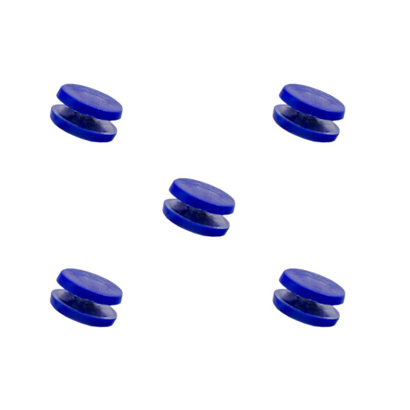 دكمه نگهدارنده كمربند ايمني خودرو مدل blu 04 بسته 5 عددی