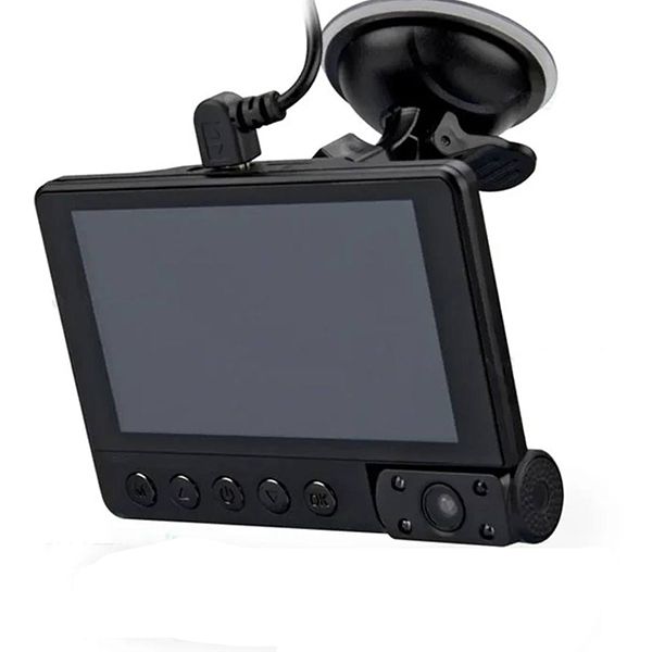 دوربین ثبت وقایع خودرو مدل 3 لنز صفحه touch