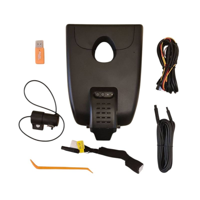 دوربین ثبت وقایع خودرو مدل novatek 96670 4k dual مناسب برای تویوتا کرولا و لوین