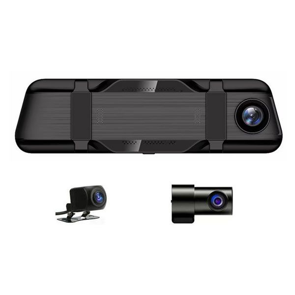 دوربین فیلم برداری ثبت وقایع خودرو مدل آینه‌ای لمسی roadlens ws8