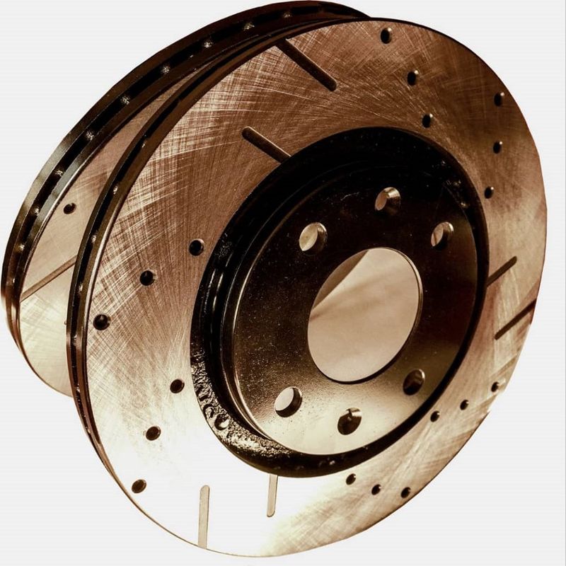 دیسک ترمز چرخ جلو آلفا مدل turbo مناسب برای رانا بسته 2 عددی