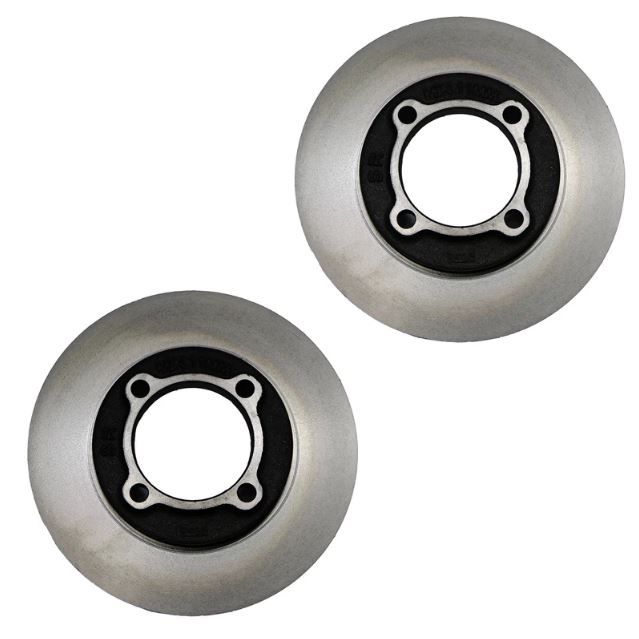 دیسک ترمز چرخ جلو شرکت تولیدی قطعات جلوبندی خودرو ایران لاهیجان کد mda0133251 مناسب برای پراید بسته 2 عددی