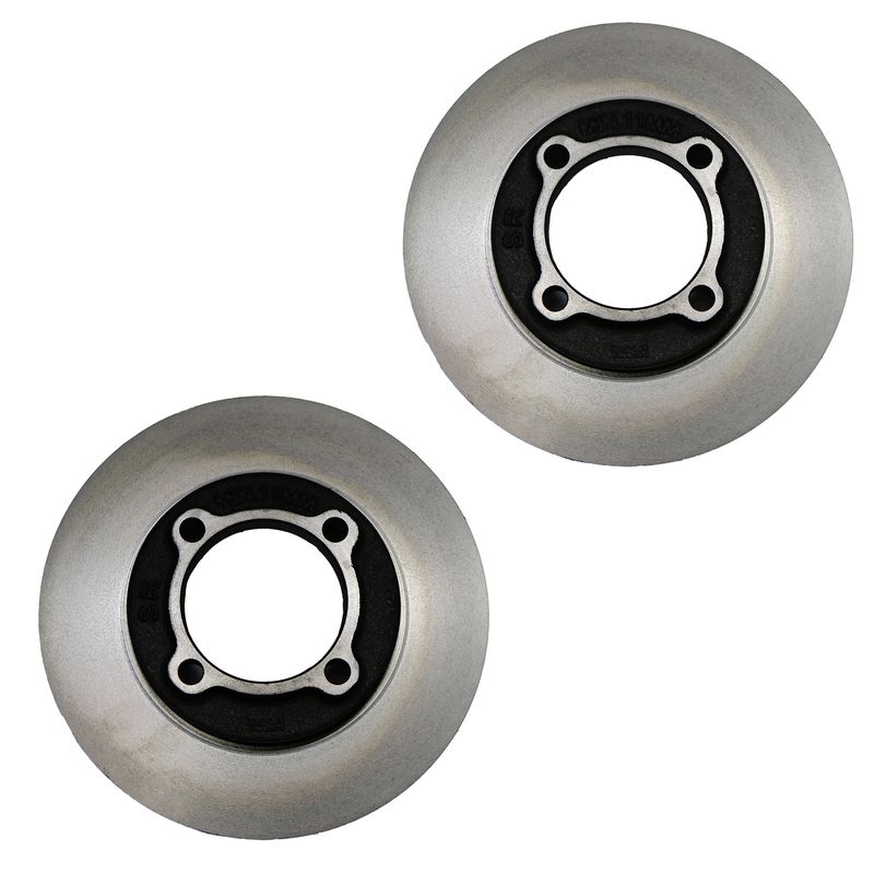 دیسک ترمز چرخ جلو شرکت تولیدی قطعات جلوبندی خودرو ایران لاهیجان کد mda0133251 مناسب برای پراید بسته دو عددی