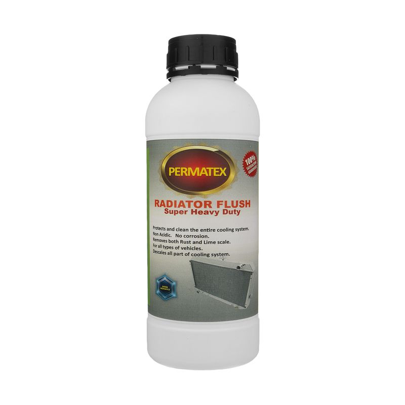 رسوب زدای رادیاتور خودرو پرماتکس مدل radiator flush حجم 1000 میلی لیتر
