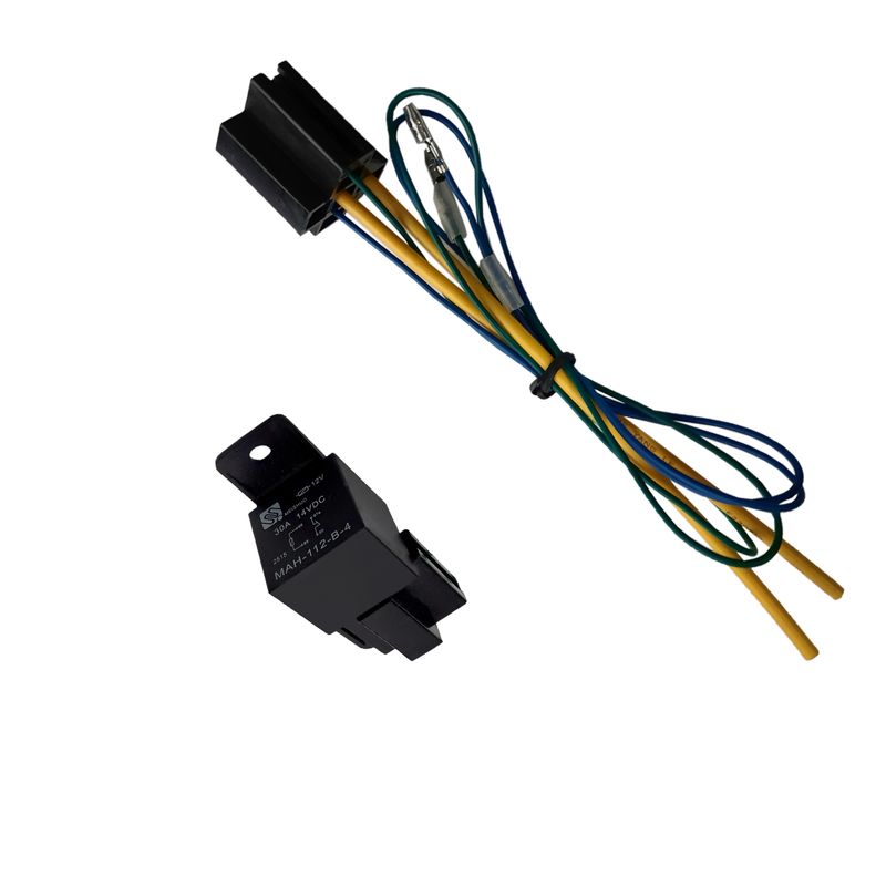 رله خاموش کن خودرو مدل mah 112 b 4 به همراه سوکت