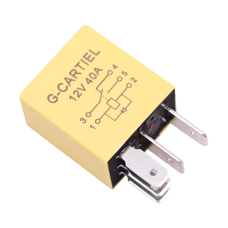 رله زرد 5 فیش چکاد کد 880609