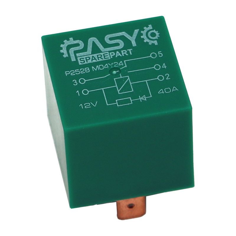 رله فن 40 آمپر پاسیکو مدل p2528 مناسب برای پژو 206