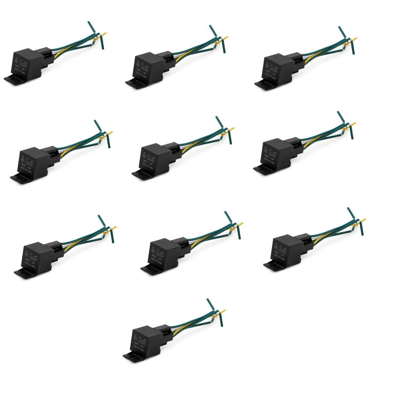 رله قطع کن دزدگیر مدل sx40a_30a بسته 10 عددی