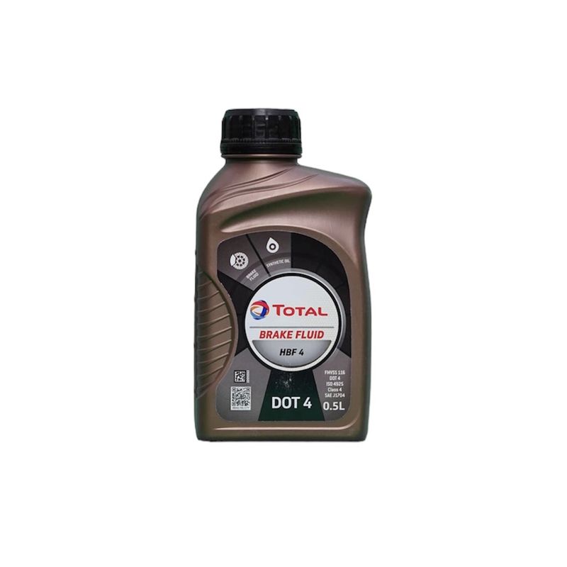 روغن ترمز توتال مدل dot 4 حجم 500 میلی لیتر