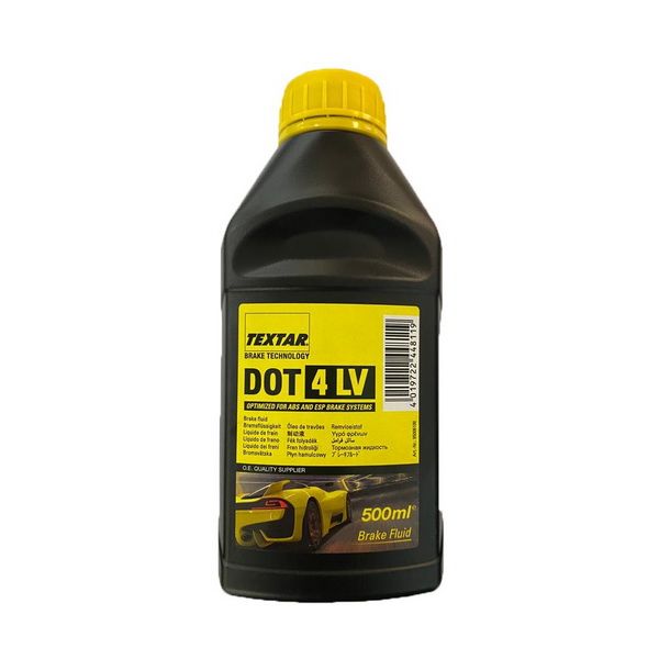 روغن ترمز خودرو تکستار مدل dot4lv حجم 500 میلی لیتر