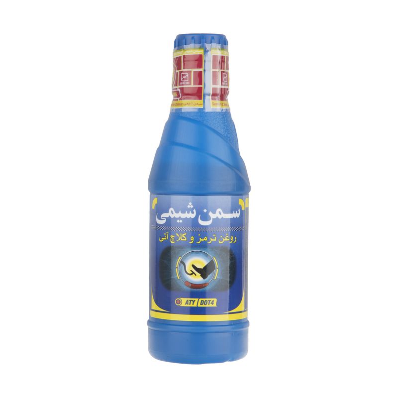 روغن ترمز خودرو سمن شیمی مدل dot 4 حجم 250 میلی‌ لیتر