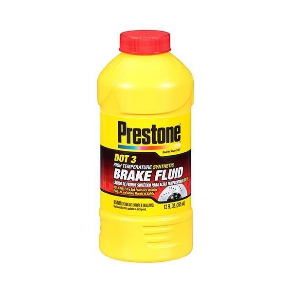 روغن ترمز خودرو پرستون مدل brake fluid dot 3 حجم 354 میلی لیتر