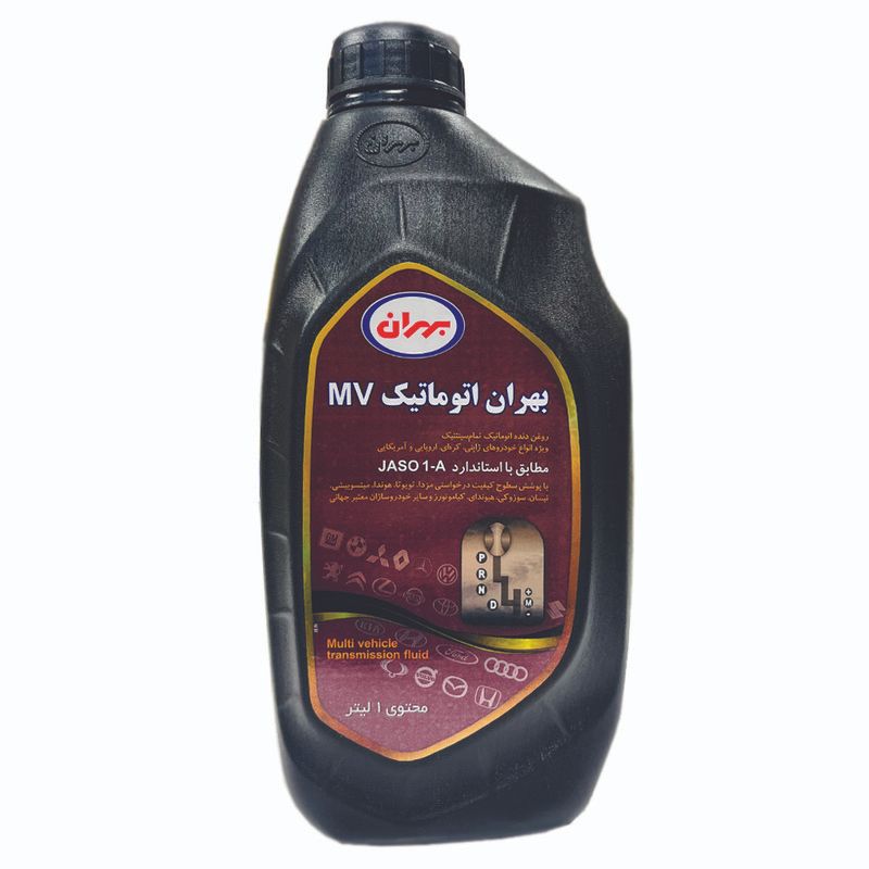 روغن جعبه دنده اتوماتیک بهران مدل mv حجم 1 لیتر