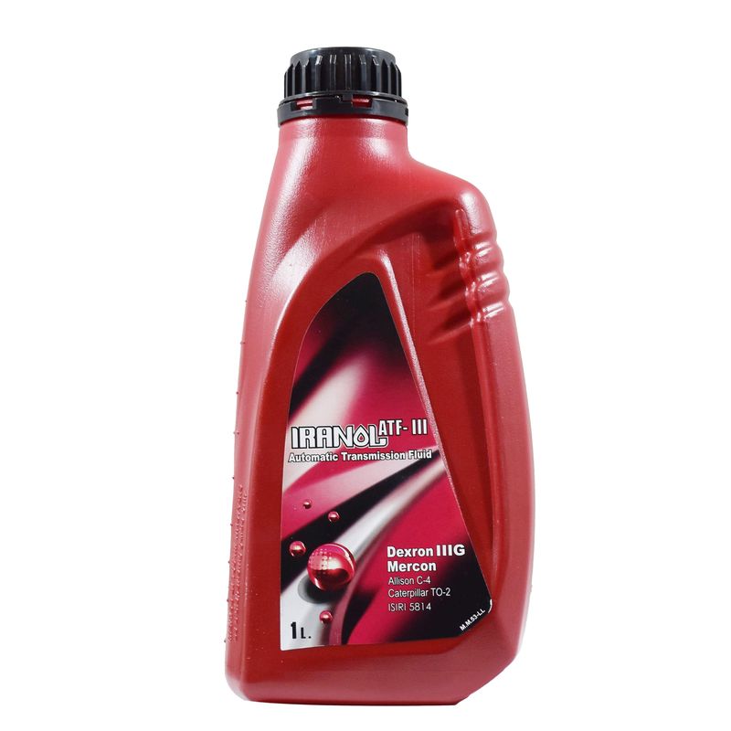 روغن دنده خودرو اتوماتیک ایرانول مدل lll_atf حجم 1 لیتر