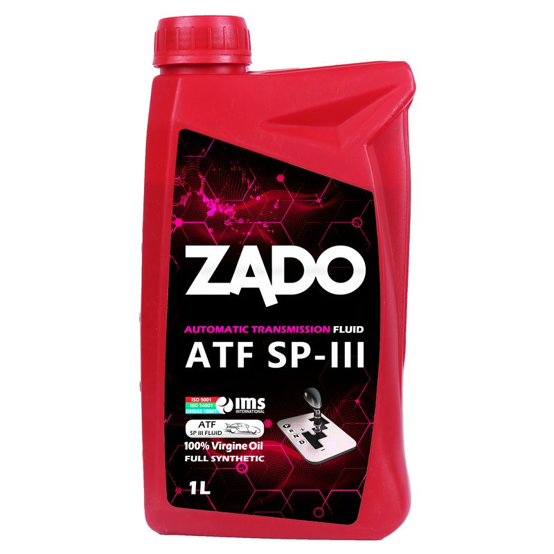 روغن دنده خودرو زادو مدل atf sp iii حجم یک لیتر