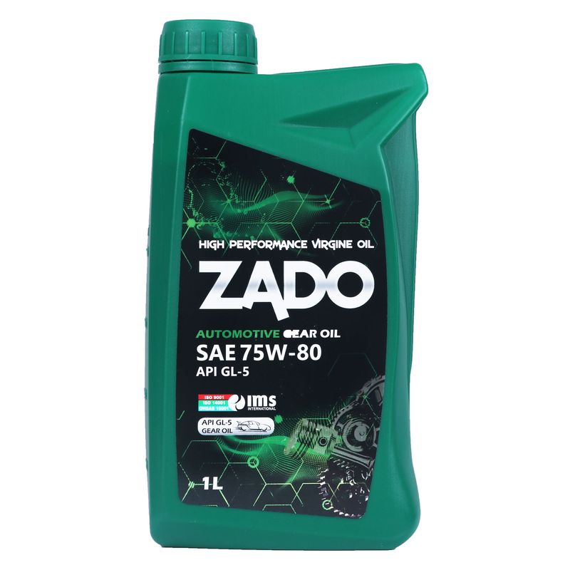 روغن دنده خودرو زادو مدل sae 75w 80_gl5 حجم 1 لیتر