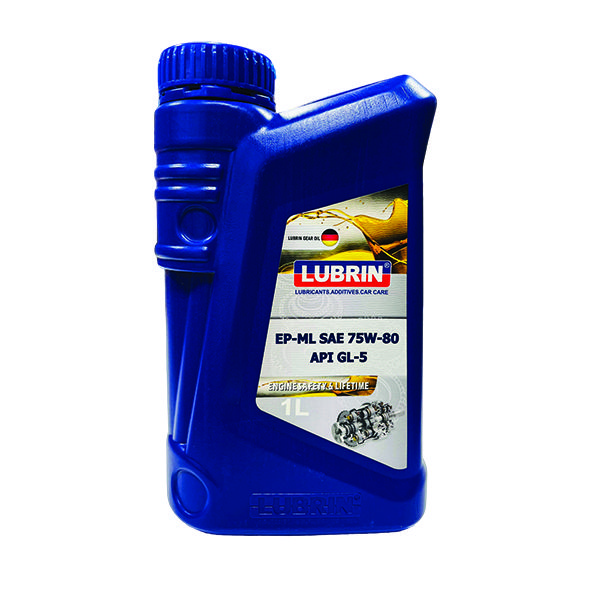 روغن دنده خودرو لوبرین مدل sae 75w 80 gl5 حجم 1 لیتر