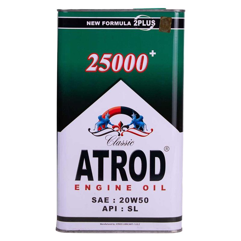 روغن موتور آترود مدل 20w50 25000 sl کد 111011 حجم 4500 میلی لیتر