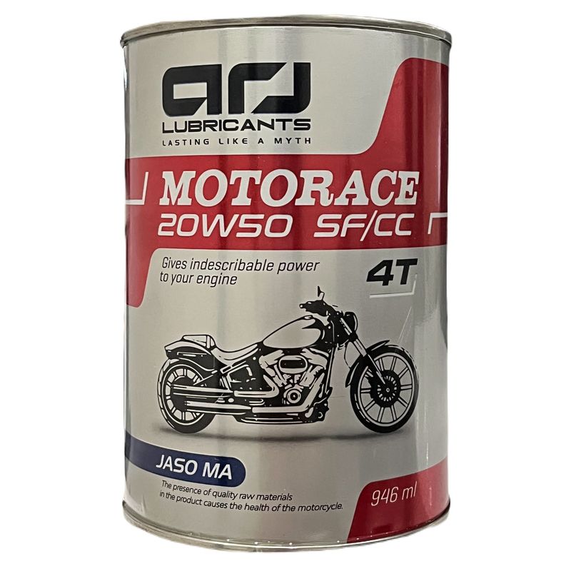 روغن موتور ارج مدل motorace 20w50 sc_ff حجم 946 میلی لیتر