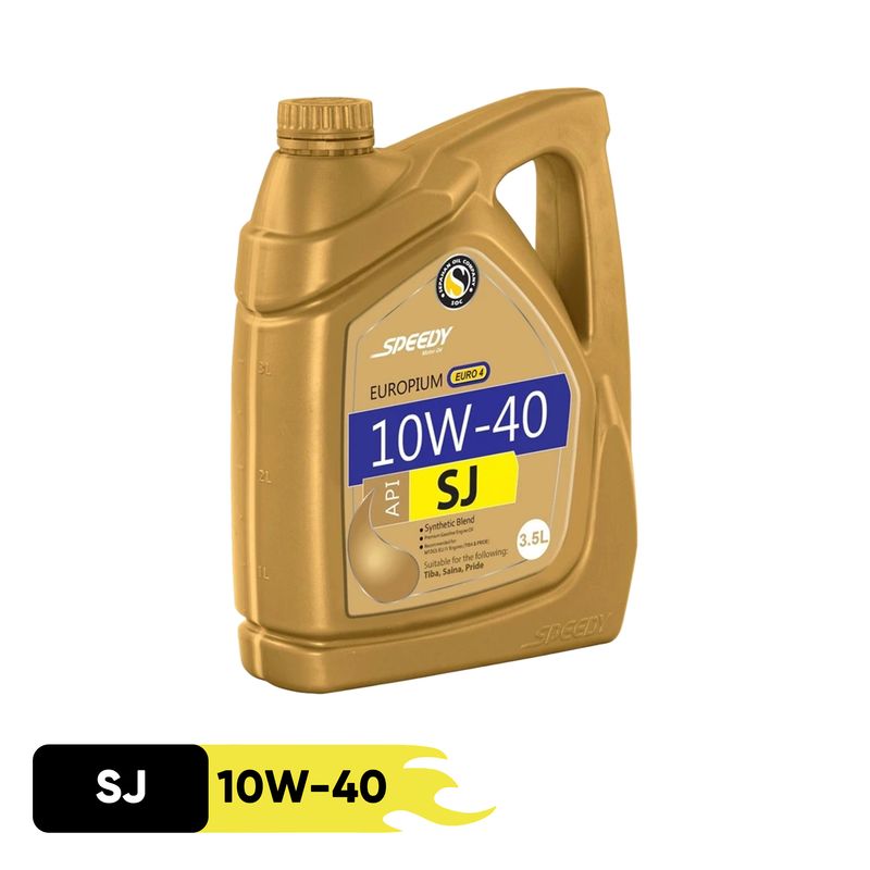 روغن موتور اسپیدی مدل europium 10w 40 حجم 3.5 لیتر