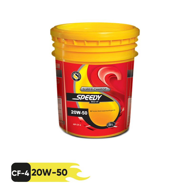 روغن موتور اسپیدی مدل سوپرشارژ ویژه 20w50 حجم 20 لیتر