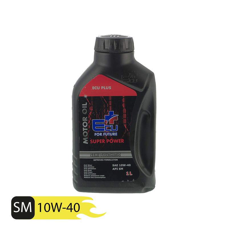 روغن موتور اکو پلاس مدل 10w40 sm حجم 1 لیتر